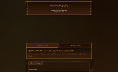 bloggercilacap.com screenshot