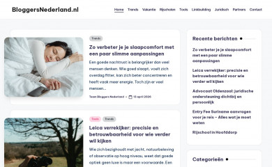 bloggersnederland.nl screenshot