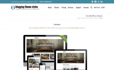 Blogg screenshot