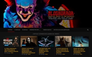 http://bloghorror.com screenshot