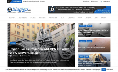 blogigo.de screenshot