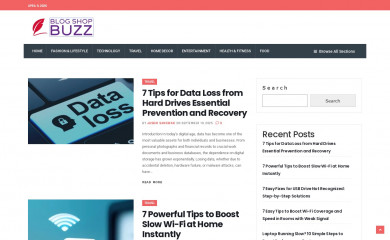 blogshopbuzz.com screenshot