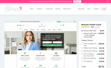 Blossom Health Coach screenshot