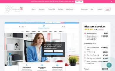https://blossomthemes.com/downloads/blossom-speaker-free-wordpress-theme/ screenshot