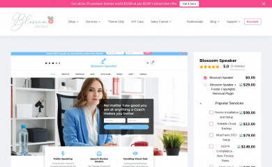 https://blossomthemes.com/downloads/blossom-speaker-free-wordpress-theme/ screenshot