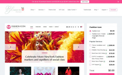 https://blossomthemes.com/downloads/fashion-icon-free-wordpress-theme screenshot