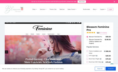 Blossom Feminine Pro screenshot