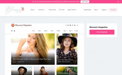 https://blossomthemes.com/wordpress-themes/blossom-magazine/ screenshot