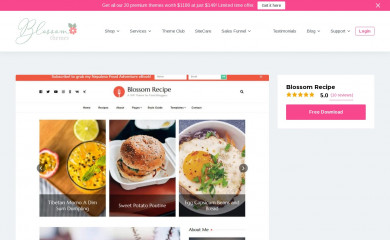 https://blossomthemes.com/wordpress-themes/blossom-recipe/ screenshot