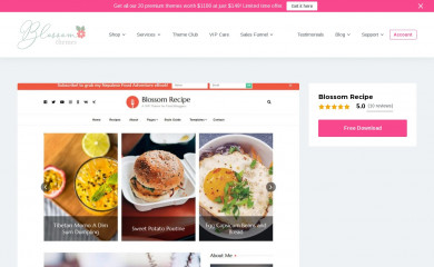 https://blossomthemes.com/wordpress-themes/blossom-recipe/ screenshot