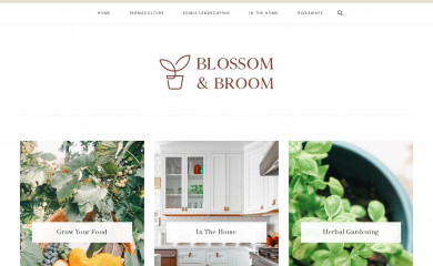 blossomandbroom.com screenshot