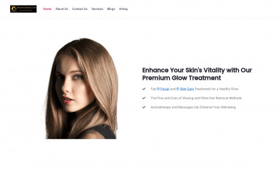 blossombeautycare.co.in screenshot