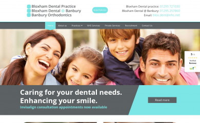 bloxhamdentalpractice.co.uk screenshot