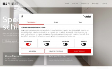 blspainting.be screenshot