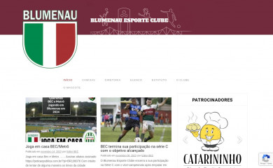 blumenauesporteclube.com.br screenshot