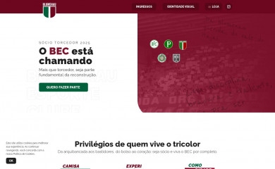 blumenauesporteclube.com.br screenshot