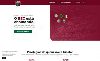 blumenauesporteclube.com.br screenshot