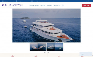blue-horizon.com.mv screenshot