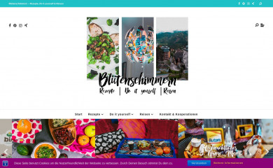 bluetenschimmern.com screenshot