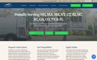 bluewatermtg.com screenshot