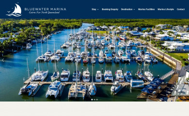 bluewatermarina.com.au screenshot