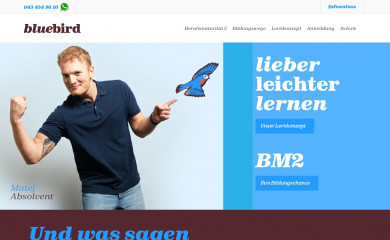 bluebird.ch screenshot