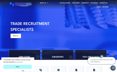 bluecollarskills.com.au screenshot