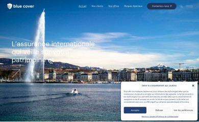 bluecover.ch screenshot