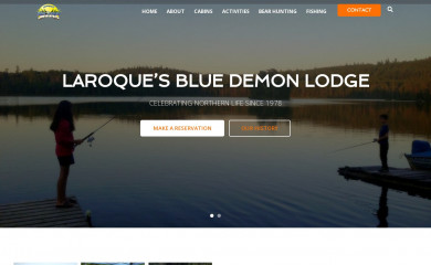 bluedemonlodge.com screenshot