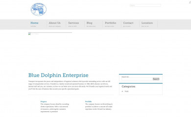 bluedolphinent.com screenshot