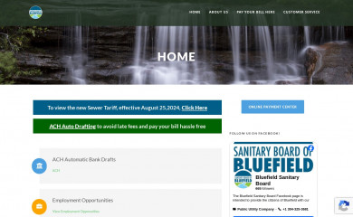 bluefieldsanitary.org screenshot