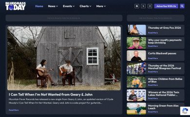 bluegrasstoday.com screenshot