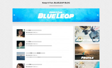 blueleap-jpn.com screenshot