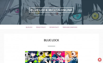 bluelockmanga.com screenshot