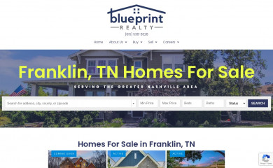 blueprintrealtytn.com screenshot