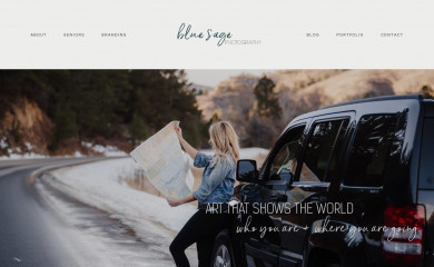 bluesagephoto.com screenshot