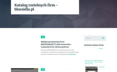 bluesidla.pl screenshot