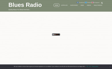 bluesradio.gr screenshot