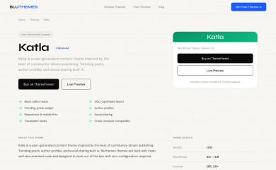 Katla by Bluthemes screenshot