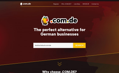 bluthochdruck.com.de screenshot