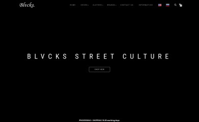 http://blvcks.com screenshot