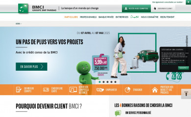 http://bmci.ma screenshot