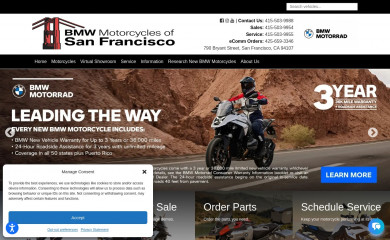 bmwmotorcycle.com screenshot