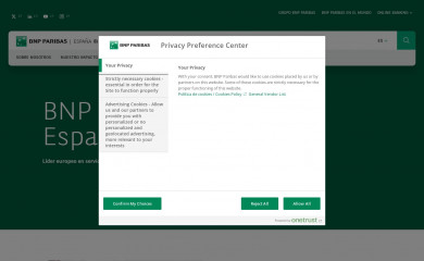 bnpparibas.es screenshot