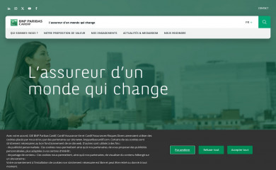 bnpparibascardif.com screenshot