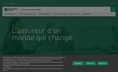 bnpparibascardif.com screenshot