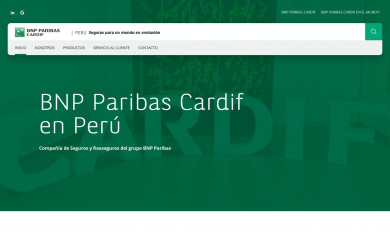 bnpparibascardif.com.pe screenshot