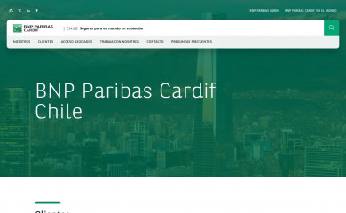 bnpparibascardif.cl screenshot