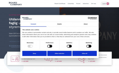 boardcompany.no screenshot