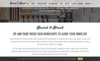 boardandbrush.com screenshot